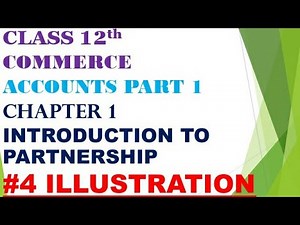 Class 12th commerce Accounts part 1 chapter 1 Introduction to partnership gseb textbook solution
