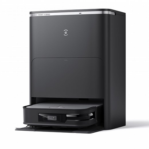 ECOVACS DEEBOT X2 OMNI Robot Vacuum and Spinning Mop with Automatic Mop Lifting and Cleaning Station, Self-Emptying, Smart Mapping, Wi-Fi Connected, LIDAR Navigation, Mop Combo, Pet Hair