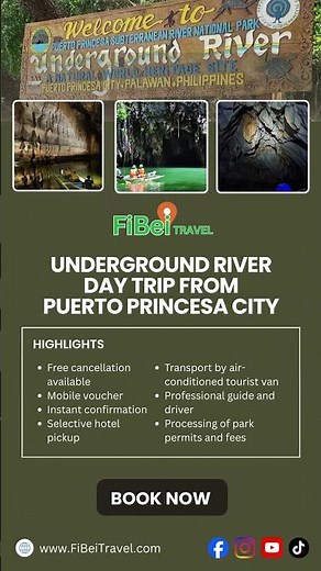 FiBeiTravel.com | Puerto Princesa Underground River Day Trip 🛶