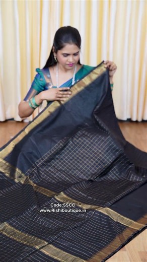 Code: SSCC🥰Rs.850 only.Semi Tussar silk sarees . Visit www.rishiboutique.in or WhatsApp 9840730540