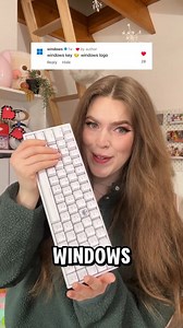 Painting a WINDOWS logo keycap for my logo keyboard! 🌈 #fyp #DIY #keyboard #keycaps #painting #windows | Celyn Haf