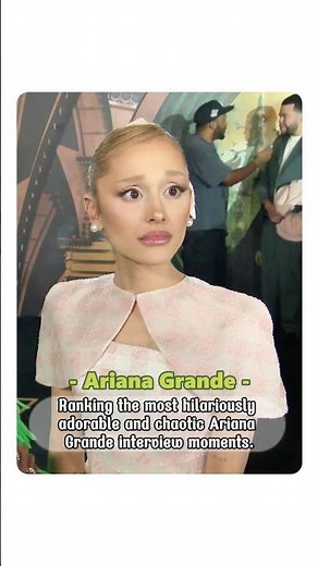 Ranking the most hilariously adorable and chaotic Ariana Grande interview moments.#arianagrande