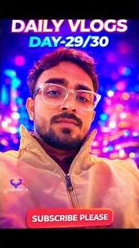 Day 29/30 of my Daily Vlog Challenge ❤️Almost at the finish line #shorts