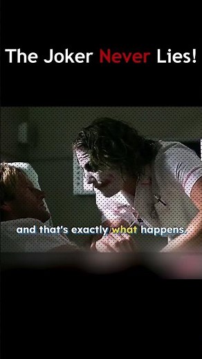 The Dark Knight's Joker Never Lies — And That's What Makes Him Terrifying