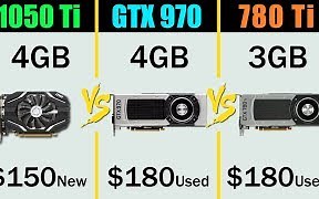 YouTube - GTX 1050 Ti vs GTX 970 vs GTX 780 Ti