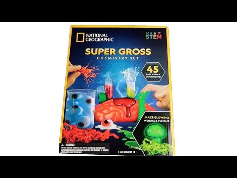 Super gross Chemistry STEM Kit – A look inside!