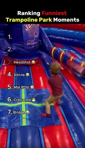 Funniest trampoline park moments
