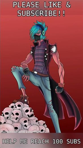 Emo Punk Cyborg 01 Digital Colouring #speedpaint