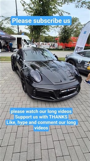 Porsche upgrade TECHART supercar at supercarshow Budapest 2025. Beat supercarshow. #supercar #auto