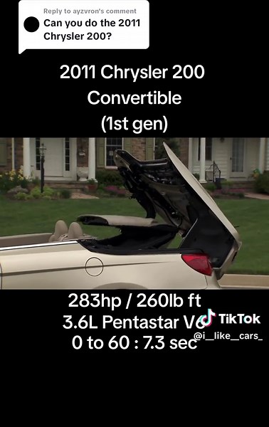 2011 Chrysler 200 Convertible Review: Stylish and Practical