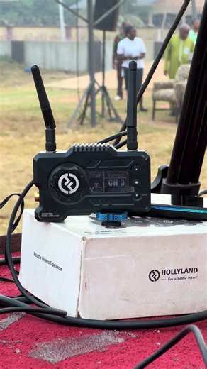 Outdoor two cam live streaming setup #livestreamsetup #liveproduction #churchmedia #behindthescenes #livestream