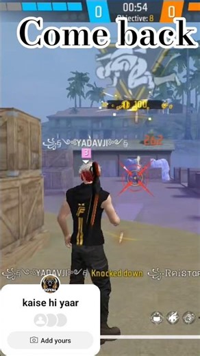 come back ho chukka hai #freefireindia #freefireindiacoming #freefireshorts