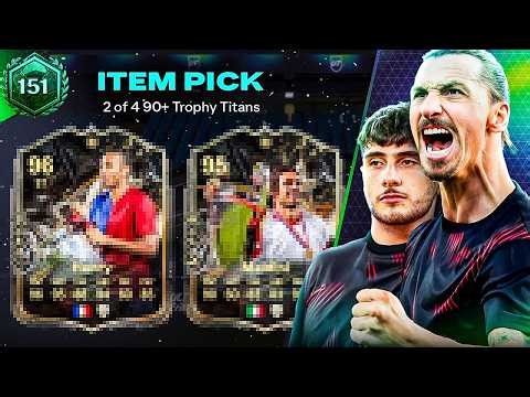 My 2x 90+ Trophy Titans Picks On The RTG!