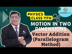 Class 11th – Vector Addition - Parallelogram Method | Motion in Two Dimensions | Tutorials Point