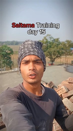 One Punch Man exercise Day 15 ☠️💪🏋️#100pushups #onepunchman #saitama #hasenfitman #saitamatraining