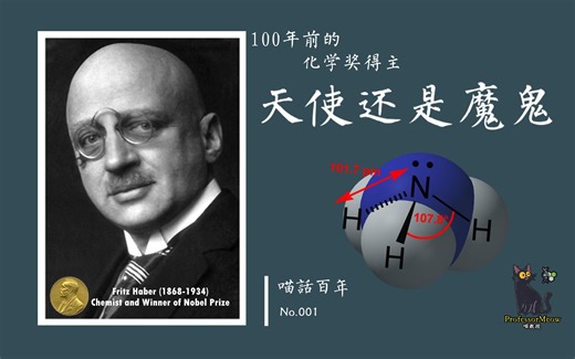 100年前的诺贝尔化学奖得主【弗里茨·哈伯】天使还是魔鬼？