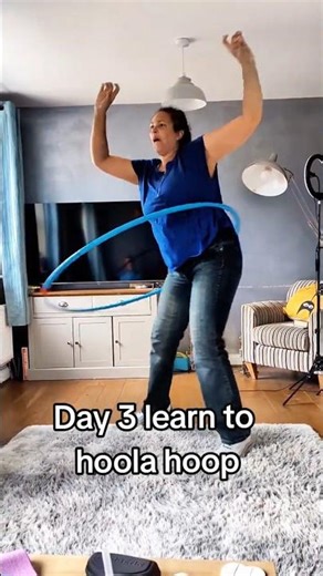 day 3 learn to hoola hoop