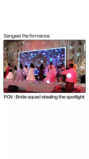 Bride Mates Sangeet Performance #dance #dancechoreography #shorts