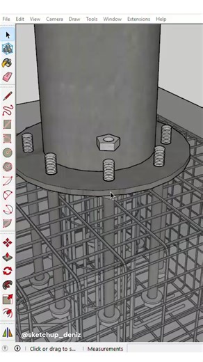 Sketchup on Instagram: "🎥 Creating with SketchUp! In this video, I show how to model and detail a custom-made bolt in SketchUp. Watch the step-by-step process and see how precision makes all the difference. Fresh ideas and daily creations are coming your way! Follow for daily inspiration! ✨ #SketchUp #3DModeling #BoltDesign #Precision #SketchUpCreation #DIYDesign #Engineering #DesignInspiration #ArchitectureLovers #SketchUpDaily #modelingprocess"