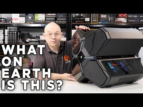 DeepCool QuadStellar Case Review - the HUGE ALIEN CASE with MOVING PANELS!