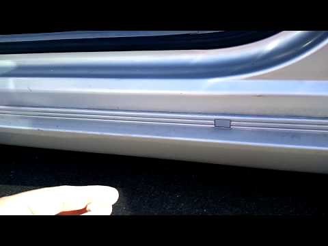 Chrysler 300 rocker panel - replacement and painting