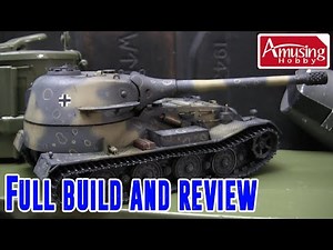 1/35th scale Amusing Hobby Panzerkampfwagen VII Löwe turm hinten super heavy tank