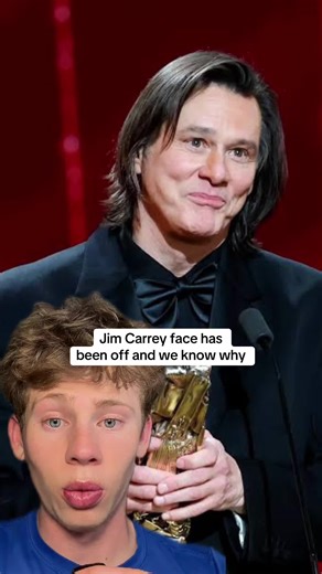 The full reason as to why Jim Carrey’s face has been looking so awkwardly has been revealed #jimcarrey