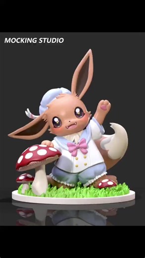 Cute Eevee Figures: Collectible Pokémon Treasures