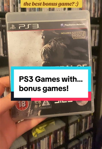 One great thing I’ve found while collecting PS3 games is that something you were given a little extra something as a treat. Here’s a quick look at games in my PS3 collection that came with bonus games as an extra! #gamingontiktok❤ #retrogaming #ps3 #deadspace #videogamecollector