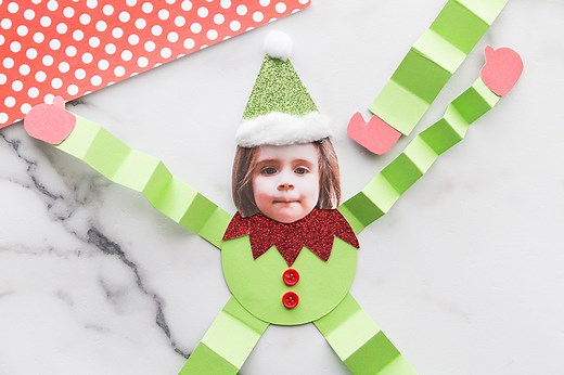 Paper Elf Craft (Free Printable) - The Best Ideas for Kids