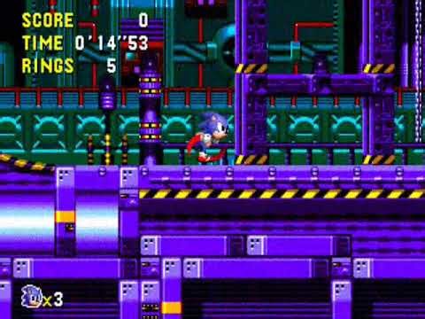 Sonic CD - "Wacky Workbench" (Full Mix - Both Versions)