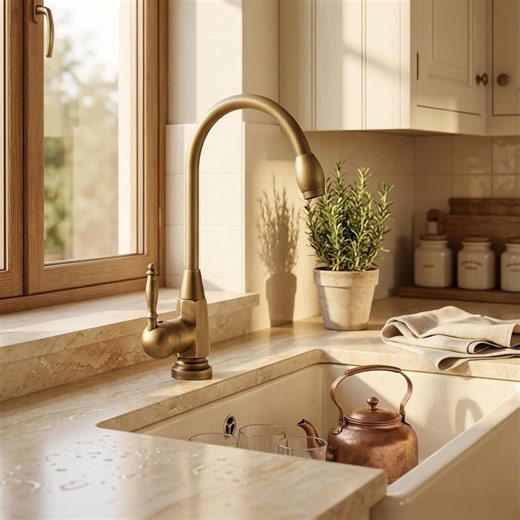 Brass Kitchen Faucet Single Handle High Arc Sink Tap Antique Vintage Deck Mounted Mixer - Etsy