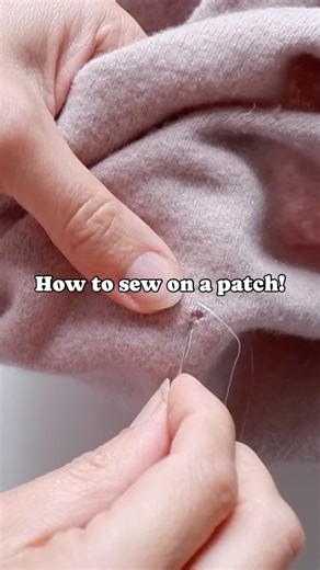 5.6K views · 49 reactions | Find the full step by step tutorial through the link in our bio or on our stories!瑱 #howtosew #sewonapatch #patch #sewing #sew #sewingtutorial #sewingtip #sewinghacks | Madam Sew | Facebook