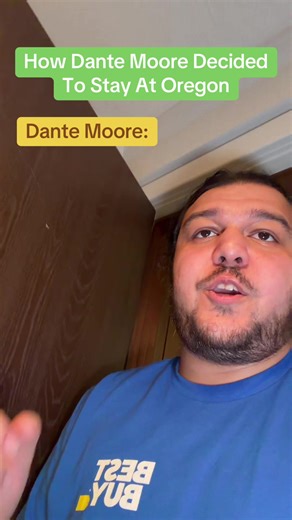 How Dante Moore decided to stay at Oregon instead of declaring for the NFL draft. #nfldraft #dantemoore #oregon #nflskits #football