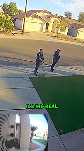 1.8M views · 10K reactions | He Presented Hard Evidence but Cops Still Weren’t Convinced - Captured on Ring Doorbell  : az.lawn.dad TT #CopHumor #Police #Comedy #Funny #Lawn #Reels | CopHumor_ | Facebook
