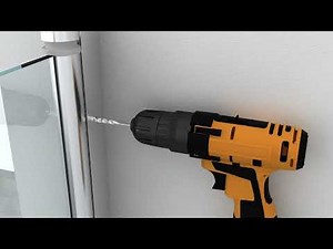 CrystalTech Amazon Pivot Shower Screen For Bath 900 x 1450mm Installation Video