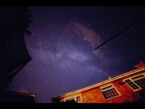 Breathtaking Perseids meteor shower timelapse video