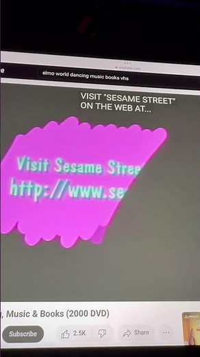Sesame Street Thanks For Helping/Copyscreen/Sesame Street Website Promo/Qubo (2000)