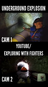 2.5M views · 14K reactions | Underground Waterway Explosion #explore #adventure #underground | Exploring With Fighters | Facebook