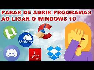 Prevent programs from opening when you turn on your computer