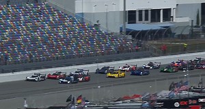 Rolex 24 at Daytona International Speedway is underway — and there's an early spin