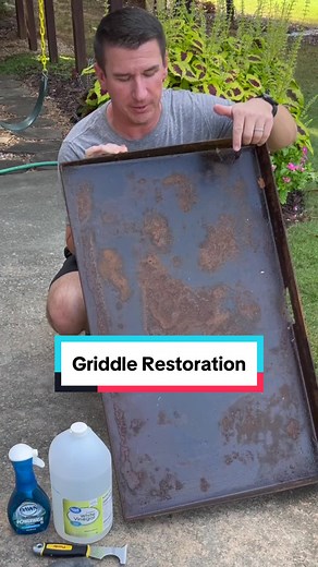 Griddle Restoration for Local School Concession Stand