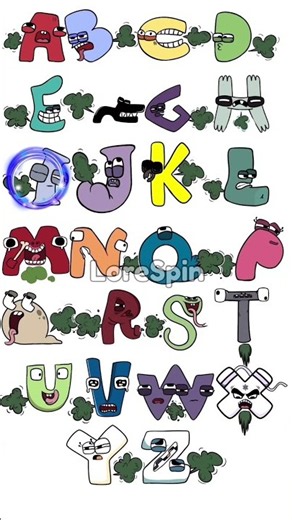 ALPHABET LORE A-Z but fart ALPHABET LORE ANIMATION MEME - abcdefghijklmnopqrstuvwxyz