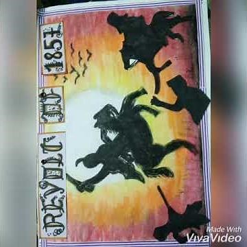 Class 12 History project on THE REVOLT OF 1857...