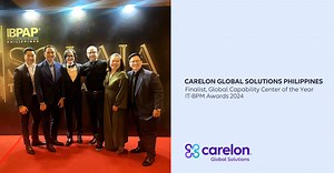 We take great pride in being among the finalists of the I.T. & Business Process Association of the Philippines (IBPAP) IT-BPM Awards ‘Global Capability Center of the Year’ category! This honor is a reflection of our commitment to excellence centered in care. Cheers to this achievement and to many more ahead! #WeAreCarelon #ItStartsWithCare | Carelon Global Solutions Philippines