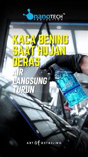 Coating Kaca Anti Jamur Efek Daun Talas