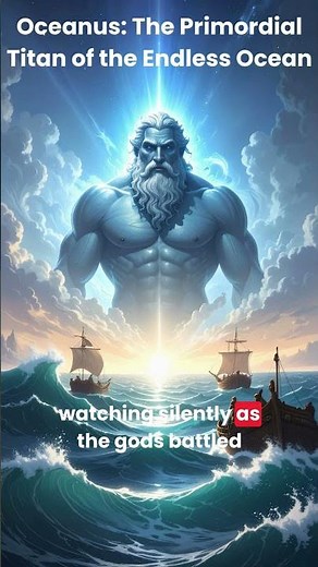 Oceanus – Primordial Titan of the Endless Ocean | Greek Mythology Explained