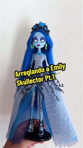 Reestilizando Emily Skullector 🦋 #monsterhigh