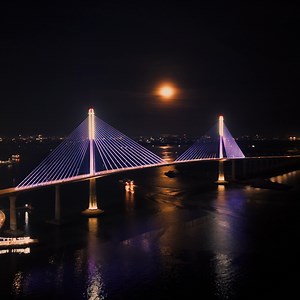 Full Moon at #CCLEX 🌉🌕 Where to next? Follow for more! | JAK Seventy-Three