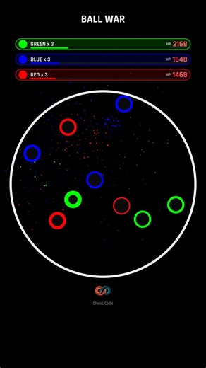 Red vs Blue vs Green CRAZY WAR 🤯 #gaming